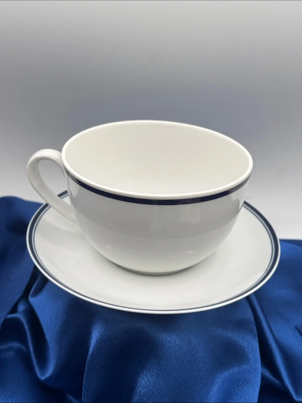 Jumbo Dansk Bistro Coffee Cup and Saucer Set
